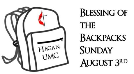 Blessing of the Backpacks